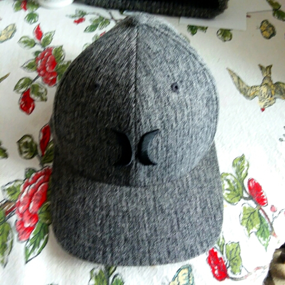 Hurley Men's Black Gray Baseball Cap S/M